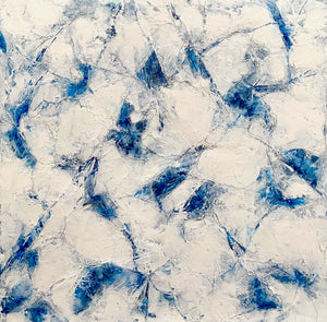 Glacial Fragments III (framed). SOLD