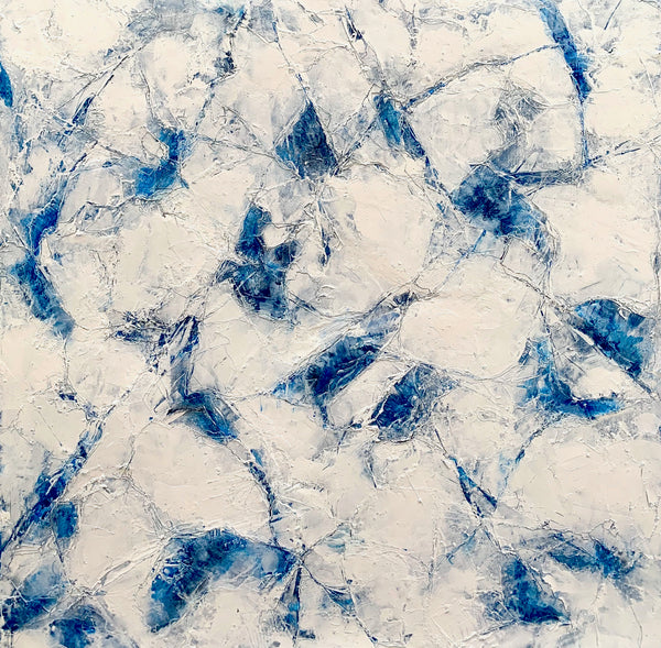 Glacial Fragments III (framed). SOLD