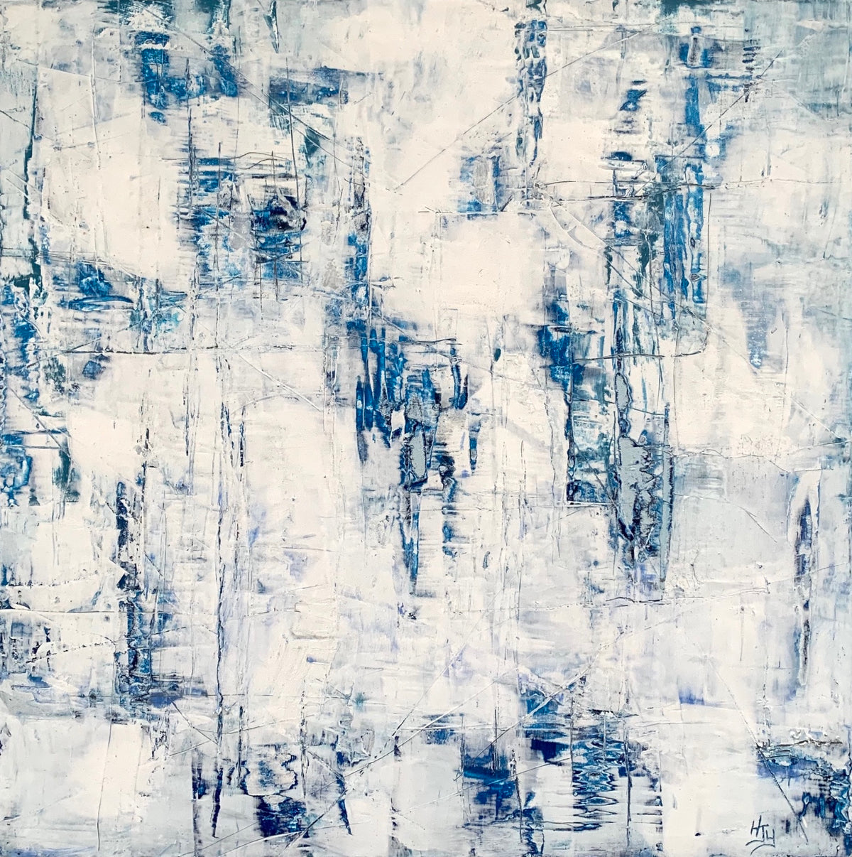 Polar Fragments III (framed)