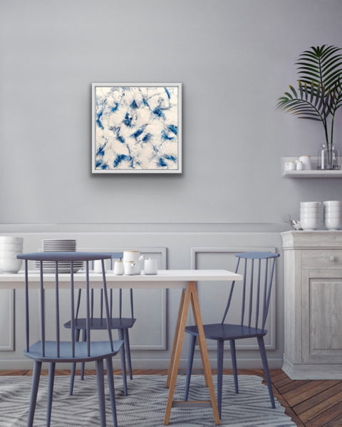 Glacial Fragments III (framed). SOLD