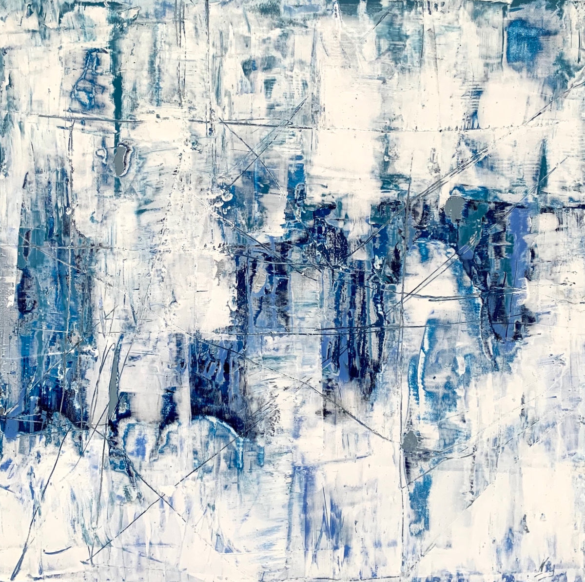 Polar Fragments IV (framed) SOLD