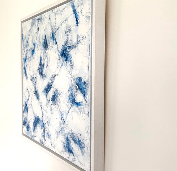 Glacial Fragments III (framed). SOLD