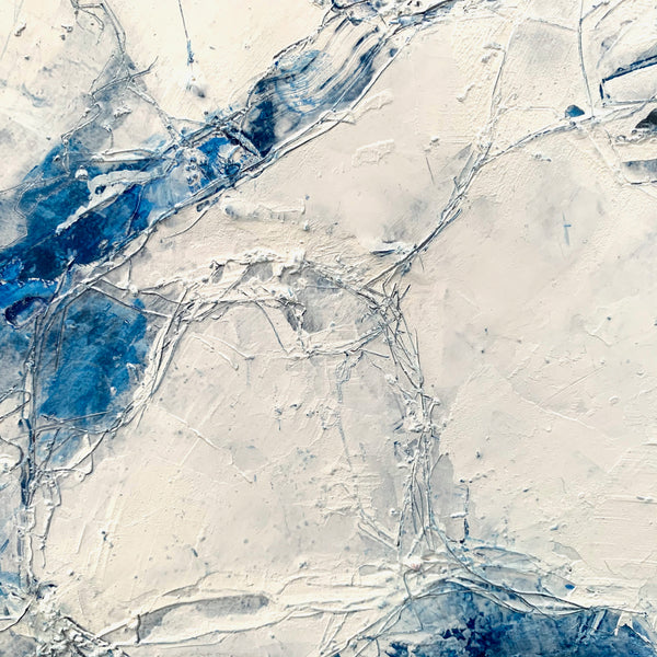 Glacial Fragments III (framed). SOLD